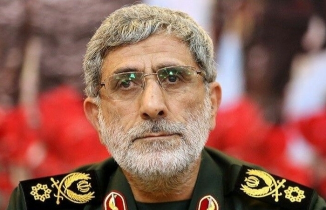 Kasım Süleymani'nin yerine getirilen yardımcısı Tuğgeneral İsmail Kaani. Fotoğraf: AA